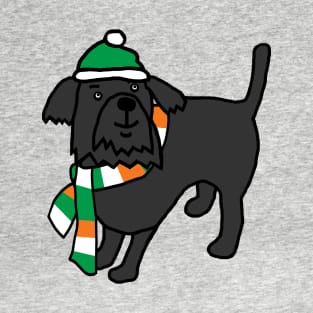 Cute Irish Dog on St Patricks Day T-Shirt